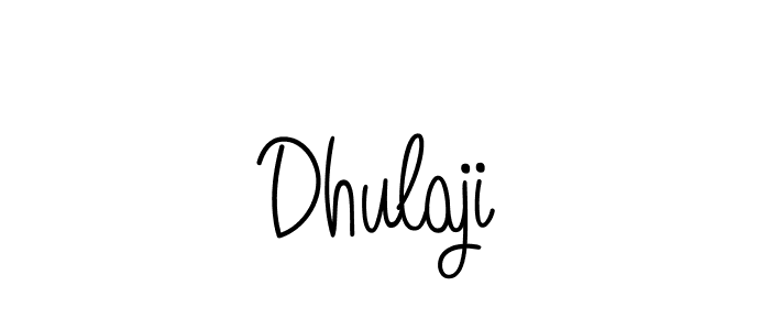 Make a beautiful signature design for name Dhulaji. Use this online signature maker to create a handwritten signature for free. Dhulaji signature style 5 images and pictures png