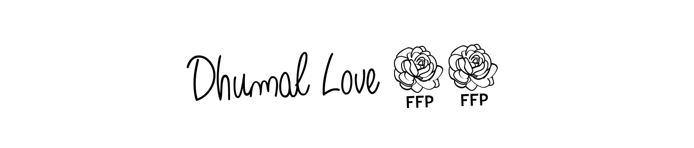 See photos of Dhumal Love 09 official signature by Spectra . Check more albums & portfolios. Read reviews & check more about Angelique-Rose-font-FFP font. Dhumal Love 09 signature style 5 images and pictures png