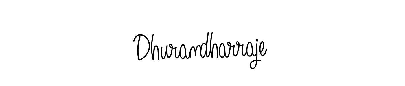 How to Draw Dhurandharraje signature style? Angelique-Rose-font-FFP is a latest design signature styles for name Dhurandharraje. Dhurandharraje signature style 5 images and pictures png