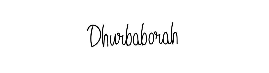 Once you've used our free online signature maker to create your best signature Angelique-Rose-font-FFP style, it's time to enjoy all of the benefits that Dhurbaborah name signing documents. Dhurbaborah signature style 5 images and pictures png