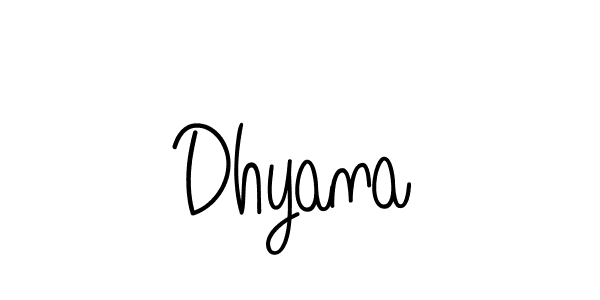 The best way (Angelique-Rose-font-FFP) to make a short signature is to pick only two or three words in your name. The name Dhyana include a total of six letters. For converting this name. Dhyana signature style 5 images and pictures png