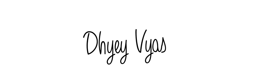 Make a beautiful signature design for name Dhyey Vyas. Use this online signature maker to create a handwritten signature for free. Dhyey Vyas signature style 5 images and pictures png