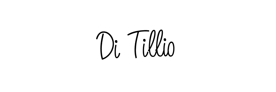 How to Draw Di Tillio signature style? Angelique-Rose-font-FFP is a latest design signature styles for name Di Tillio. Di Tillio signature style 5 images and pictures png