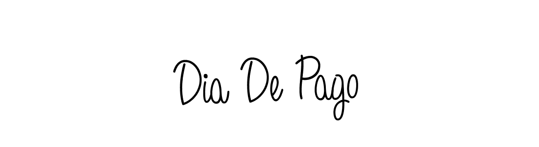 Also we have Dia De Pago name is the best signature style. Create professional handwritten signature collection using Angelique-Rose-font-FFP autograph style. Dia De Pago signature style 5 images and pictures png