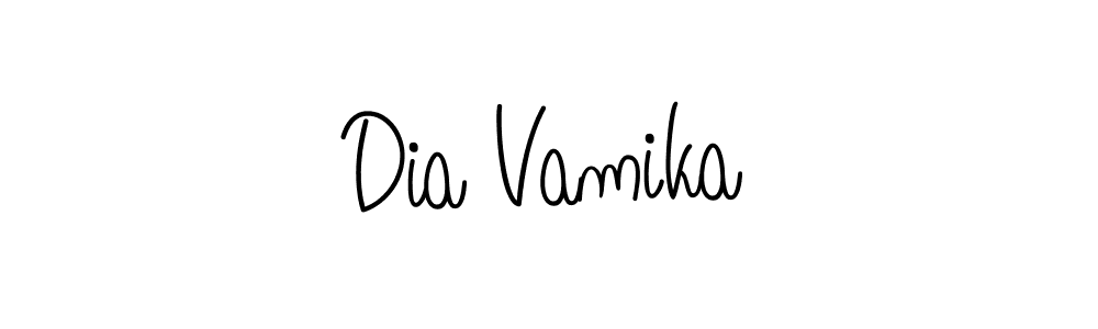 It looks lik you need a new signature style for name Dia Vamika. Design unique handwritten (Angelique-Rose-font-FFP) signature with our free signature maker in just a few clicks. Dia Vamika signature style 5 images and pictures png