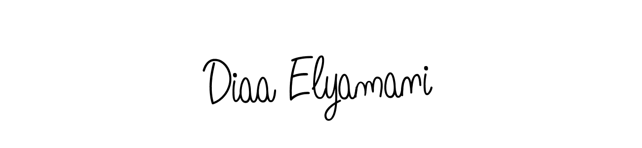 Check out images of Autograph of Diaa Elyamani name. Actor Diaa Elyamani Signature Style. Angelique-Rose-font-FFP is a professional sign style online. Diaa Elyamani signature style 5 images and pictures png