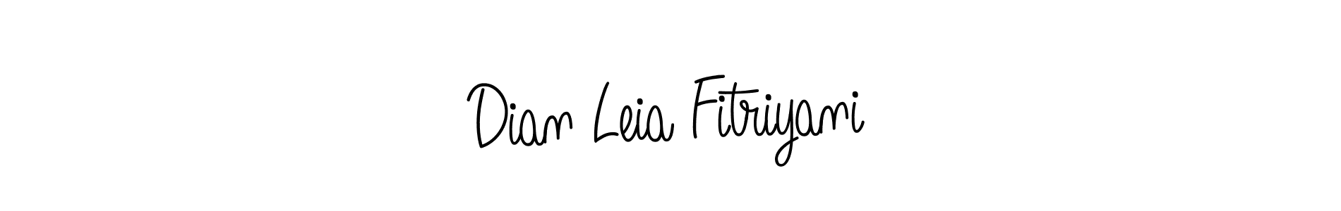 How to Draw Dian Leia Fitriyani signature style? Angelique-Rose-font-FFP is a latest design signature styles for name Dian Leia Fitriyani. Dian Leia Fitriyani signature style 5 images and pictures png