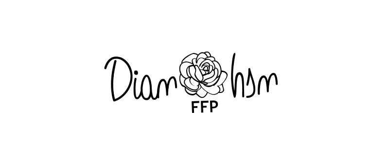 See photos of Dian4hsn official signature by Spectra . Check more albums & portfolios. Read reviews & check more about Angelique-Rose-font-FFP font. Dian4hsn signature style 5 images and pictures png