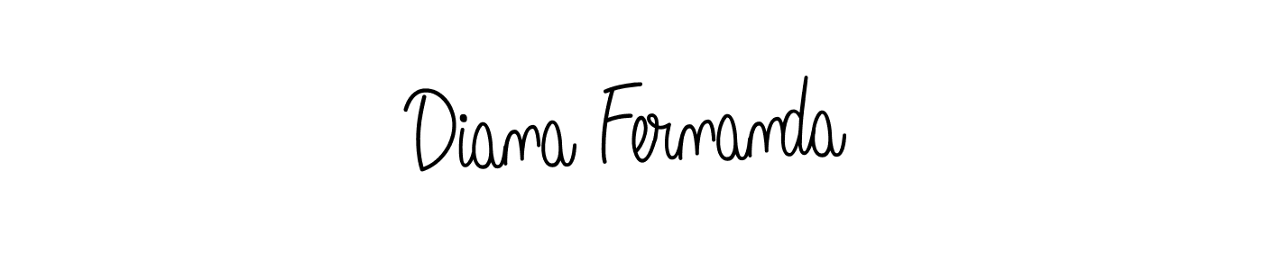Create a beautiful signature design for name Diana Fernanda. With this signature (Angelique-Rose-font-FFP) fonts, you can make a handwritten signature for free. Diana Fernanda signature style 5 images and pictures png