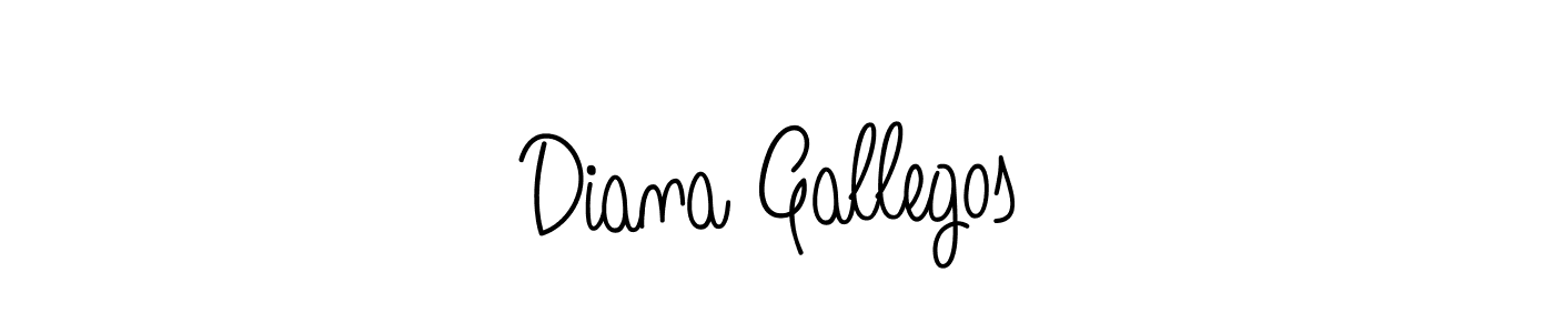 How to Draw Diana Gallegos signature style? Angelique-Rose-font-FFP is a latest design signature styles for name Diana Gallegos. Diana Gallegos signature style 5 images and pictures png