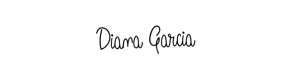How to make Diana Garcia name signature. Use Angelique-Rose-font-FFP style for creating short signs online. This is the latest handwritten sign. Diana Garcia signature style 5 images and pictures png