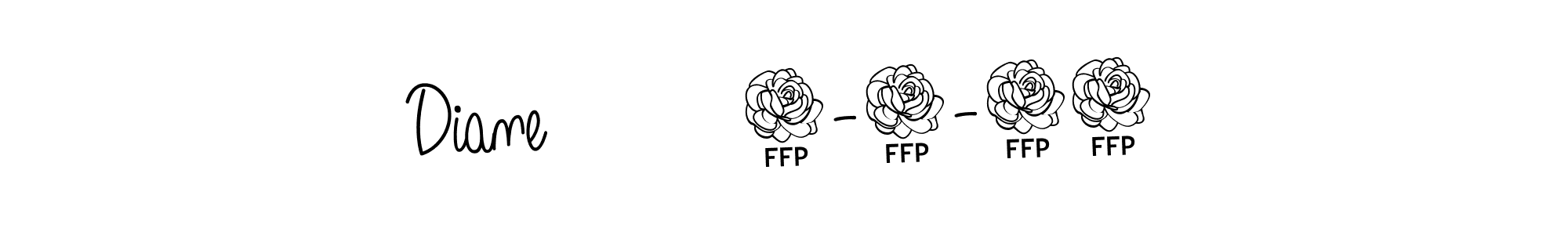 How to Draw Diane         8-9-24 signature style? Angelique-Rose-font-FFP is a latest design signature styles for name Diane         8-9-24. Diane         8-9-24 signature style 5 images and pictures png