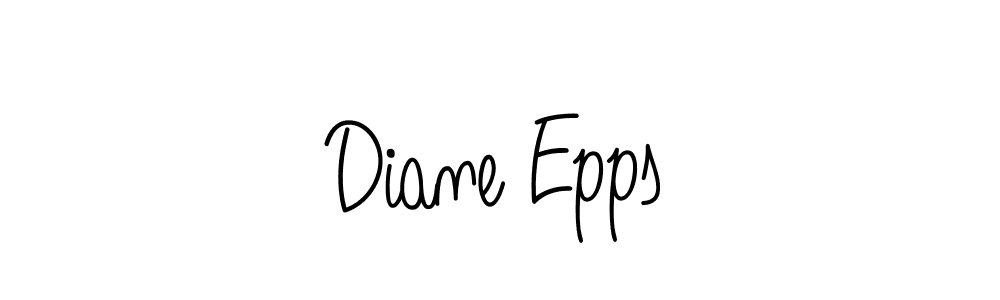 Also we have Diane Epps name is the best signature style. Create professional handwritten signature collection using Angelique-Rose-font-FFP autograph style. Diane Epps signature style 5 images and pictures png