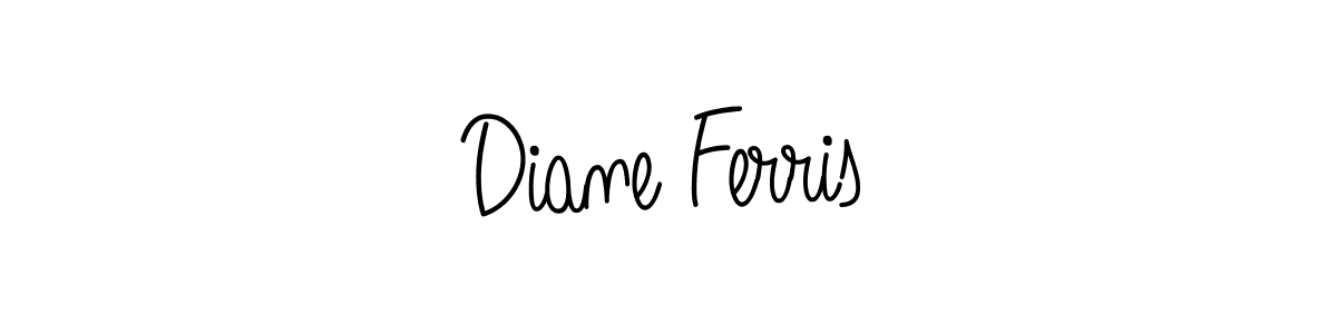 Create a beautiful signature design for name Diane Ferris. With this signature (Angelique-Rose-font-FFP) fonts, you can make a handwritten signature for free. Diane Ferris signature style 5 images and pictures png