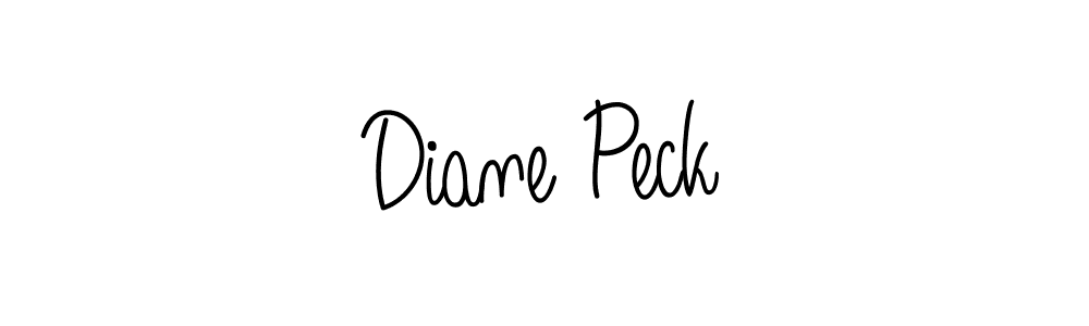 How to make Diane Peck signature? Angelique-Rose-font-FFP is a professional autograph style. Create handwritten signature for Diane Peck name. Diane Peck signature style 5 images and pictures png