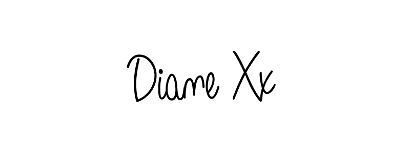 This is the best signature style for the Diane Xx name. Also you like these signature font (Angelique-Rose-font-FFP). Mix name signature. Diane Xx signature style 5 images and pictures png