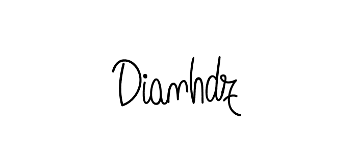 Best and Professional Signature Style for Dianhdz. Angelique-Rose-font-FFP Best Signature Style Collection. Dianhdz signature style 5 images and pictures png