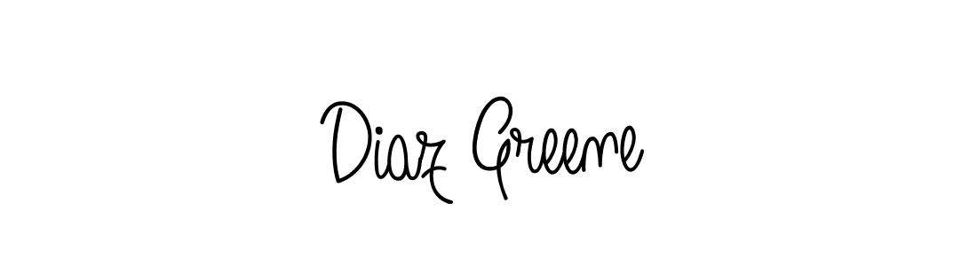 Once you've used our free online signature maker to create your best signature Angelique-Rose-font-FFP style, it's time to enjoy all of the benefits that Diaz Greene name signing documents. Diaz Greene signature style 5 images and pictures png