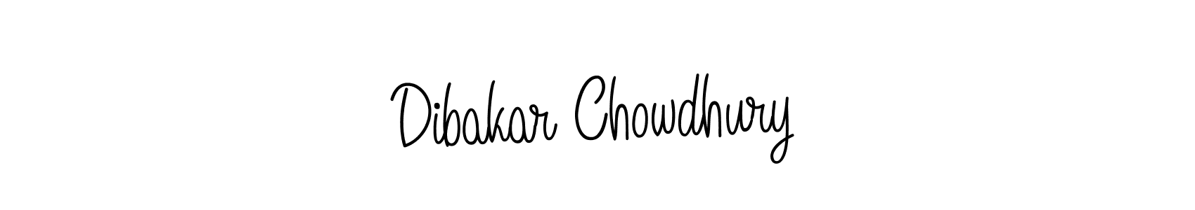 The best way (Angelique-Rose-font-FFP) to make a short signature is to pick only two or three words in your name. The name Dibakar Chowdhury include a total of six letters. For converting this name. Dibakar Chowdhury signature style 5 images and pictures png