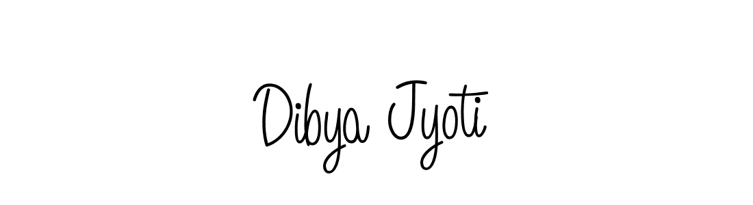 Make a beautiful signature design for name Dibya Jyoti. Use this online signature maker to create a handwritten signature for free. Dibya Jyoti signature style 5 images and pictures png
