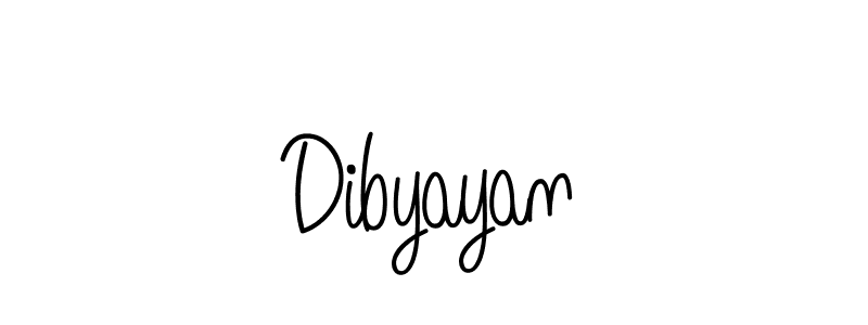 The best way (Angelique-Rose-font-FFP) to make a short signature is to pick only two or three words in your name. The name Dibyayan include a total of six letters. For converting this name. Dibyayan signature style 5 images and pictures png