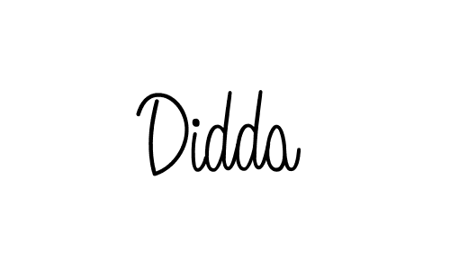 How to make Didda name signature. Use Angelique-Rose-font-FFP style for creating short signs online. This is the latest handwritten sign. Didda signature style 5 images and pictures png