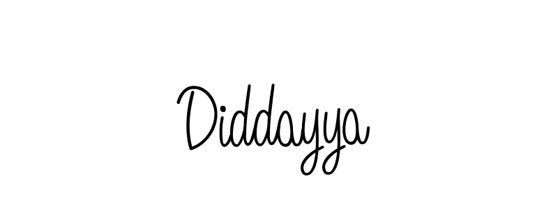 Create a beautiful signature design for name Diddayya. With this signature (Angelique-Rose-font-FFP) fonts, you can make a handwritten signature for free. Diddayya signature style 5 images and pictures png