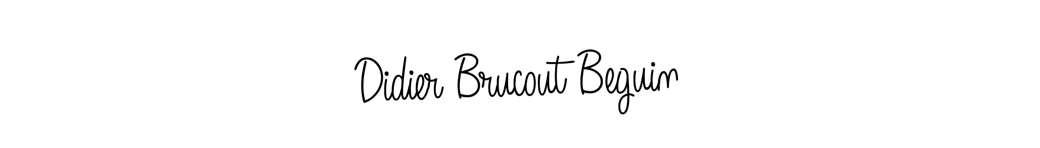 You can use this online signature creator to create a handwritten signature for the name Didier Brucout Beguin. This is the best online autograph maker. Didier Brucout Beguin signature style 5 images and pictures png
