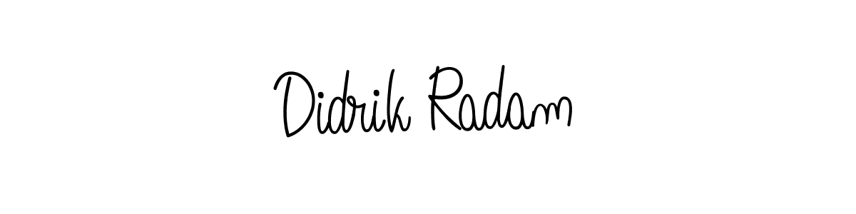 It looks lik you need a new signature style for name Didrik Radam. Design unique handwritten (Angelique-Rose-font-FFP) signature with our free signature maker in just a few clicks. Didrik Radam signature style 5 images and pictures png