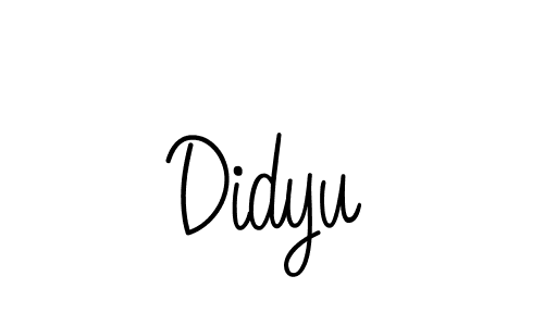 How to Draw Didyu signature style? Angelique-Rose-font-FFP is a latest design signature styles for name Didyu. Didyu signature style 5 images and pictures png