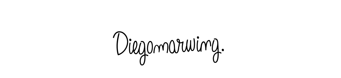 Make a beautiful signature design for name Diegomarwing.. Use this online signature maker to create a handwritten signature for free. Diegomarwing. signature style 5 images and pictures png