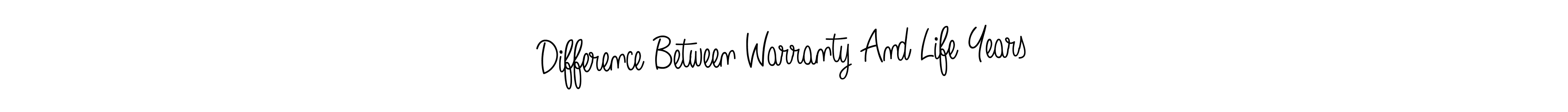 Similarly Angelique-Rose-font-FFP is the best handwritten signature design. Signature creator online .You can use it as an online autograph creator for name Difference Between Warranty And Life Years. Difference Between Warranty And Life Years signature style 5 images and pictures png