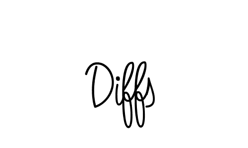 Also we have Diffs name is the best signature style. Create professional handwritten signature collection using Angelique-Rose-font-FFP autograph style. Diffs signature style 5 images and pictures png