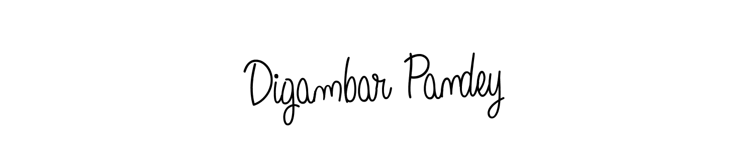 How to Draw Digambar Pandey signature style? Angelique-Rose-font-FFP is a latest design signature styles for name Digambar Pandey. Digambar Pandey signature style 5 images and pictures png
