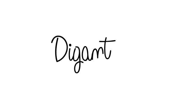 Make a beautiful signature design for name Digant. Use this online signature maker to create a handwritten signature for free. Digant signature style 5 images and pictures png