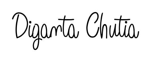 Create your official email sign-off with Diganta Chutia name in Angelique-Rose-font-FFP style. Crisp, clean, and perfectly legible across all screens. Diganta Chutia signature style 5 images and pictures png