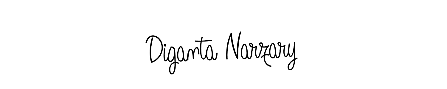 Best and Professional Signature Style for Diganta Narzary. Angelique-Rose-font-FFP Best Signature Style Collection. Diganta Narzary signature style 5 images and pictures png