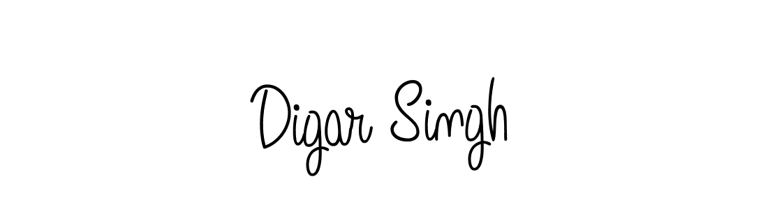 Use a signature maker to create a handwritten signature online. With this signature software, you can design (Angelique-Rose-font-FFP) your own signature for name Digar Singh. Digar Singh signature style 5 images and pictures png