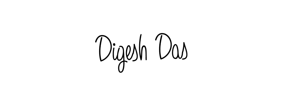 How to make Digesh Das name signature. Use Angelique-Rose-font-FFP style for creating short signs online. This is the latest handwritten sign. Digesh Das signature style 5 images and pictures png