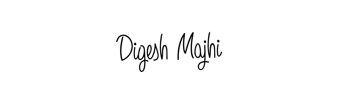 How to make Digesh Majhi signature? Angelique-Rose-font-FFP is a professional autograph style. Create handwritten signature for Digesh Majhi name. Digesh Majhi signature style 5 images and pictures png