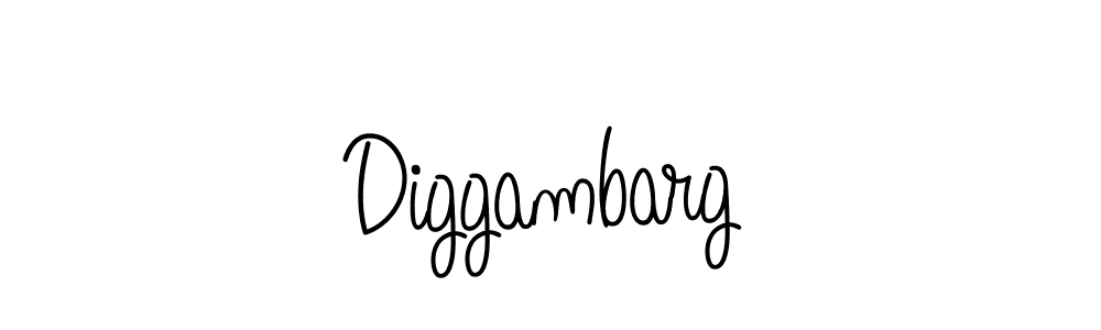 Make a beautiful signature design for name Diggambarg. Use this online signature maker to create a handwritten signature for free. Diggambarg signature style 5 images and pictures png