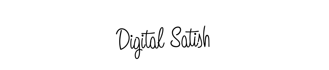 Here are the top 10 professional signature styles for the name Digital Satish. These are the best autograph styles you can use for your name. Digital Satish signature style 5 images and pictures png