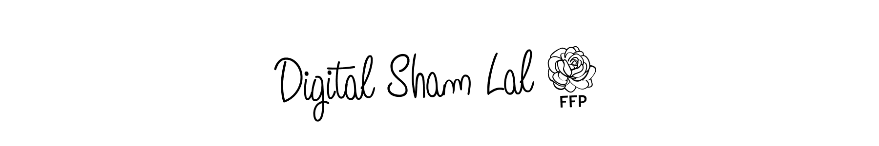 Make a short Digital Sham Lal 1 signature style. Manage your documents anywhere anytime using Angelique-Rose-font-FFP. Create and add eSignatures, submit forms, share and send files easily. Digital Sham Lal 1 signature style 5 images and pictures png