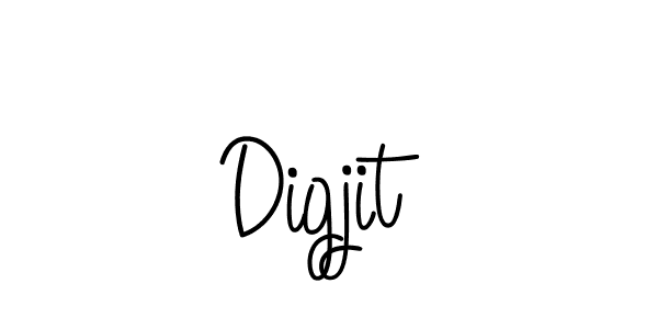 The best way (Angelique-Rose-font-FFP) to make a short signature is to pick only two or three words in your name. The name Digjit include a total of six letters. For converting this name. Digjit signature style 5 images and pictures png