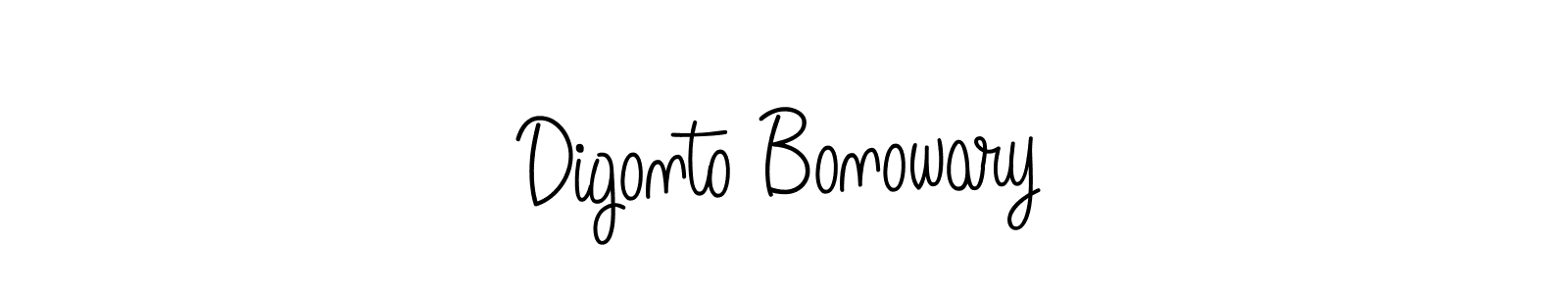 Make a beautiful signature design for name Digonto Bonowary. Use this online signature maker to create a handwritten signature for free. Digonto Bonowary signature style 5 images and pictures png