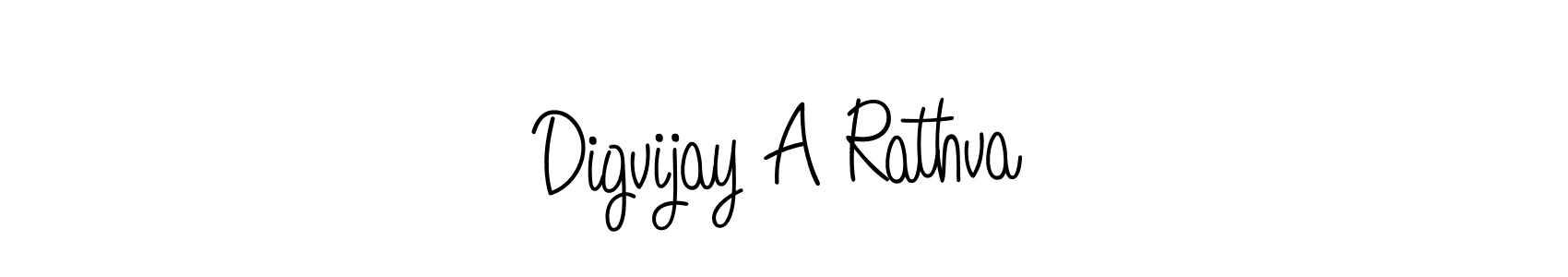 Once you've used our free online signature maker to create your best signature Angelique-Rose-font-FFP style, it's time to enjoy all of the benefits that Digvijay A Rathva name signing documents. Digvijay A Rathva signature style 5 images and pictures png