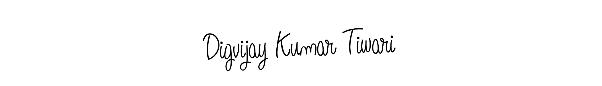 You should practise on your own different ways (Angelique-Rose-font-FFP) to write your name (Digvijay Kumar Tiwari) in signature. don't let someone else do it for you. Digvijay Kumar Tiwari signature style 5 images and pictures png