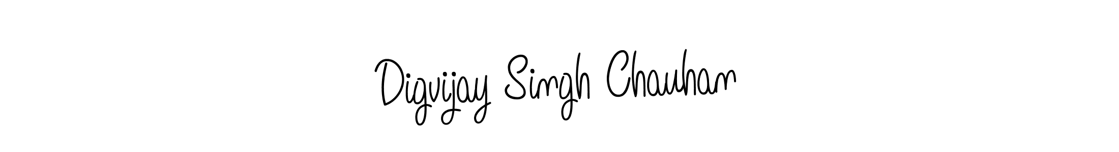 You should practise on your own different ways (Angelique-Rose-font-FFP) to write your name (Digvijay Singh Chauhan) in signature. don't let someone else do it for you. Digvijay Singh Chauhan signature style 5 images and pictures png