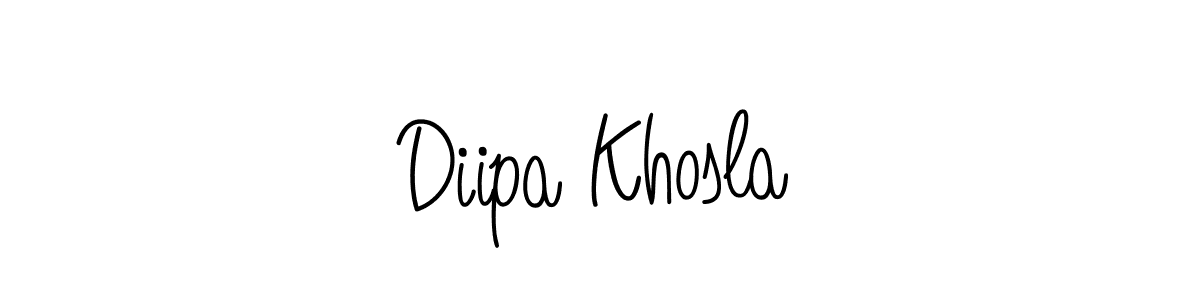 This is the best signature style for the Diipa Khosla name. Also you like these signature font (Angelique-Rose-font-FFP). Mix name signature. Diipa Khosla signature style 5 images and pictures png