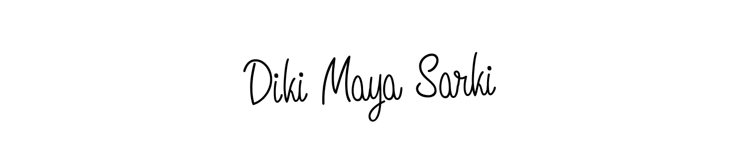 It looks lik you need a new signature style for name Diki Maya Sarki. Design unique handwritten (Angelique-Rose-font-FFP) signature with our free signature maker in just a few clicks. Diki Maya Sarki signature style 5 images and pictures png